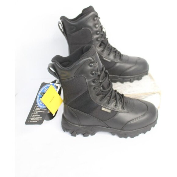 BLACKHAWK! Combat Boots Women's Size 5 Black Ops Leather Waterproof Cushioned - Picture 5 of 16